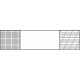 Tabla scolara triptica magnetica liniara pentru scriere cu creta
