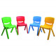 Детски пластмасов цветен стол