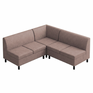 Set de canapele de birou NINA (textil)