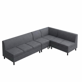 Set de canapele de birou NINA (textil)