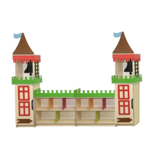 Стенка для игрушек "Высокий замок"