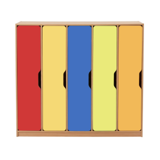 Dulap Vestiar din 5 compartimente 