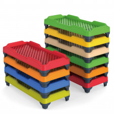 Pat pentru copii din plastic