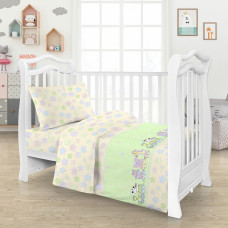 Комплект постельного белья цветной