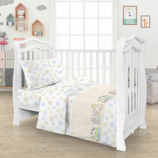 Комплект постельного белья цветной