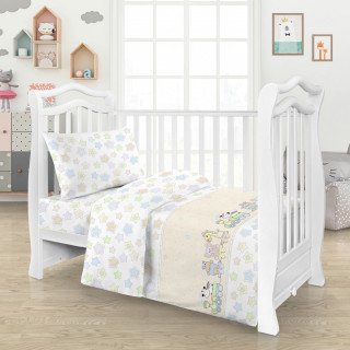 Комплект постельного белья цветной