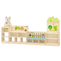Стеллаж для игрушек "Сад" 