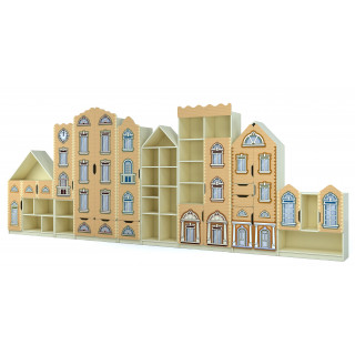 Set de dulapuri „Orașul vechi” cu imprimare foto