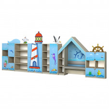 Set de mobila “Aventuri maritime” elementele nr. 5, 6, 7, 8, 9, 10, 11