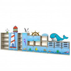 Set de mobila “Aventuri maritime” elementele №6,7,8,9,11,12,13   