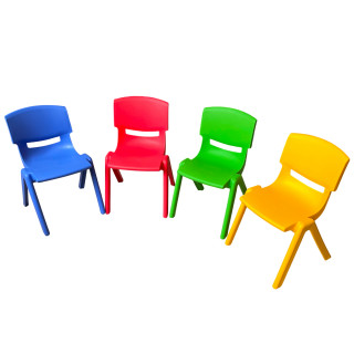 Scaun din  plastic colorat 