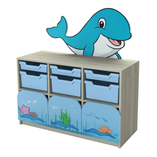 Dulap cu cutii “Aventuri maritime” №13