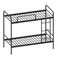 Кровать двухъярусная металлическая