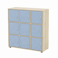 Dulap pentru depozitare cu 9 compartimente