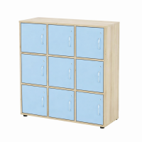 Dulap pentru depozitare cu 9 compartimente