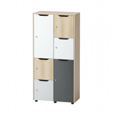 Dulap pentru depozitare cu 6 compartimente