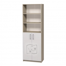 Dulap semi-închis cu imprimare foto