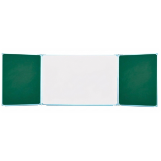 Tabla scolara triptica magnetica pentru creta 3000х1000 mm