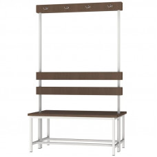 Скамейка с вешалкой двухсторонняя