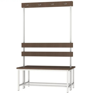 Скамейка с вешалкой двухсторонняя