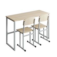 Set mobilier scolar dublu 