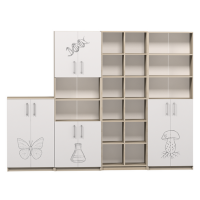 Set de dulapuri pentru cabinetul de biologie