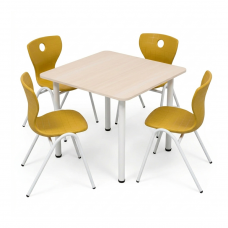 Комплект мебели для столовой четырёхместный HPL