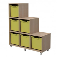 Etajeră mobilă cu tăvi N3