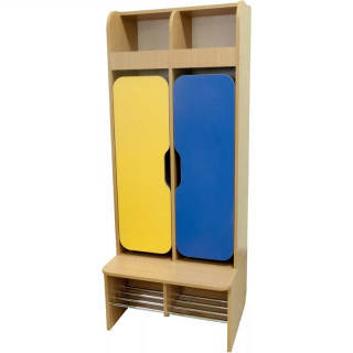 Dulap vestiar cu suport pentru incaltaminte