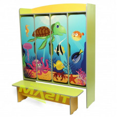 Dulap Vestiar "Regatul Marii" cu banca