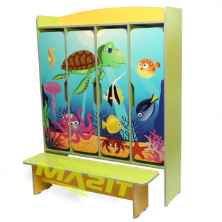 Dulap Vestiar "Regatul Marii" cu banca