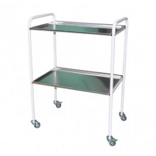 Мобильный хирургический столик металлический