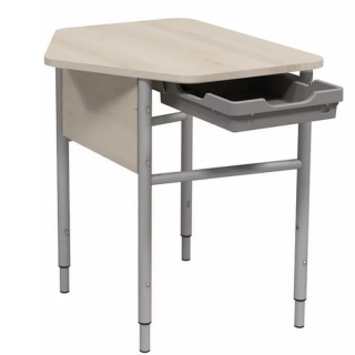 Парта 1-местная школьная - ростовые группы №4-7