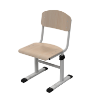 Регулируемый стул на плоскоовальном каркасе