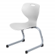 Scaun scolar reglabil pe inaltime , inaltimea reglabila, pe cadru oval