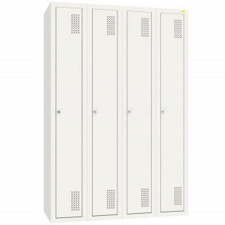 Шкаф одежный четырехсекционный