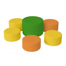 Set de pufuri “Cilindre” 