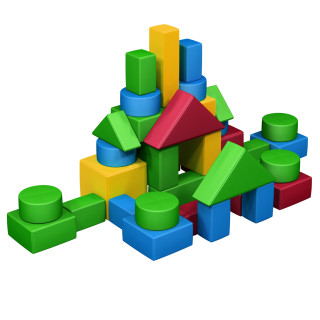 Набор пуфов "Мягкий конструктор"