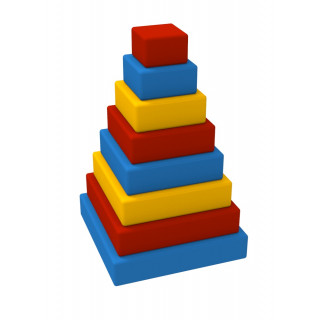 Модульный конструктор "Квадратная пирамида"